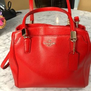 Leather Coach Bag